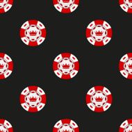 Universal casino chips seamless patterns N8