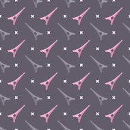 Eiffel Tower in Paris pattern