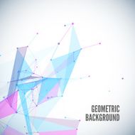 Abstract geometric background with circles lines N2