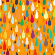 pattern with water or paint drops