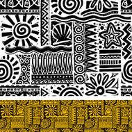 seamless freehand stroke pattern