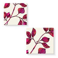 Banner floral ornament