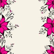 Floral background N849