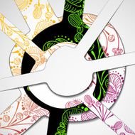 multi layered abstract background N34