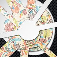 multi layered abstract background N36
