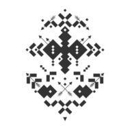 Vector Tribal elements ethnic collection N2