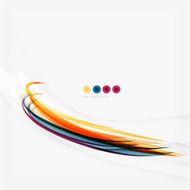Purple and orange color lines on white N41