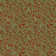 colorful fallen leaves and branches seamless pattern N4