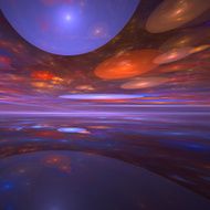 Abstract shapes background N150