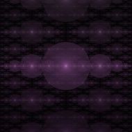 Purple signals fractal generated abstract background