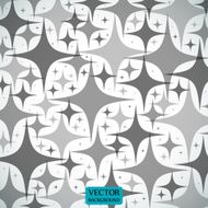 Abstract design figures on gray background