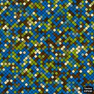 Abstract mosaic background of pattern tile color squares