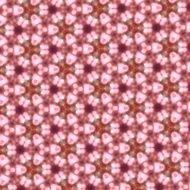 Abstract pink kaleidoscope background texture