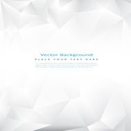 Vector background with white triangles N5