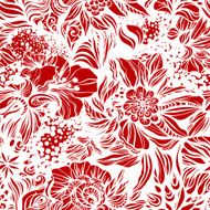 floral seamless background N65