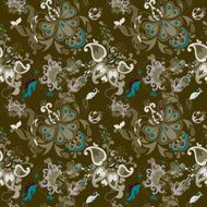 floral seamless background N66