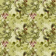floral seamless background N69
