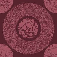Fantasy abstract floral seamless pattern N11