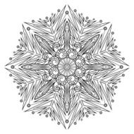 Beautiful Deco Snowflake