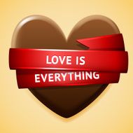 Ð¡hocolate heart