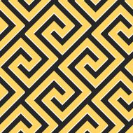 vector seamless Greek ornament Meander