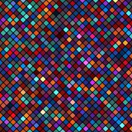 Abstract mosaic background of bright colorful squares