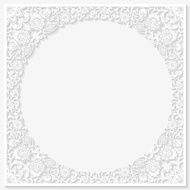 Decorative Floral Frame N19
