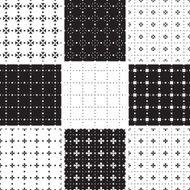 Set of stylish seamless backgrounds N2