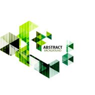 Geometric abstract polygonal background N47