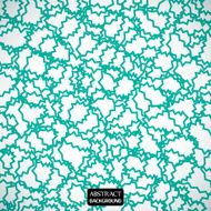 Abstract turquoise creative lines on gray background
