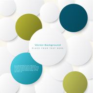 Background with simple white circles