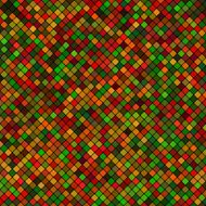 Abstract mosaic background of vibrant colorful squares