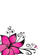 Floral background N855