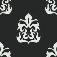 Vector seamless pattern in Victorian style N23
