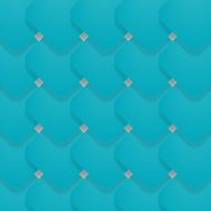 Blue squares with rounded corners and shadow on gray background
