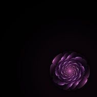 Abstract fractal flower N3