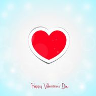 Valentines heart Vector illustration N2