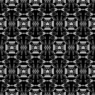 Vector Black Background Old Style 8 N2