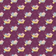 basket and thread pattern