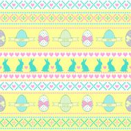 Seamless Easter pattern N10
