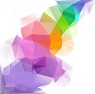 Celebration Festival Beautiful Polygonal Mosaic Background Creative Business Design Templates