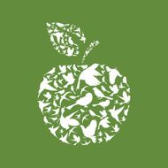 Apple a bird