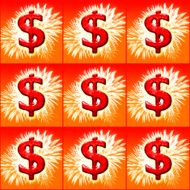 Win Money Concept Background N2