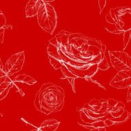 Beautiful seamless background with flowers N16