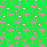 Seamless Flamingos