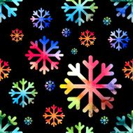 Vector snowflake icon Eps10 N3
