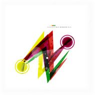 Rainbow color wave stripes N9