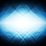 Shiny blue hi-tech background