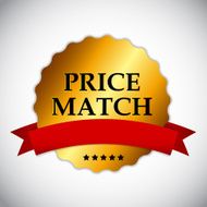 Price Match Label Vector Illustration N13