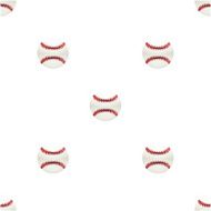 Universal vector baseball seamless patterns tiling Sport theme with balls N2